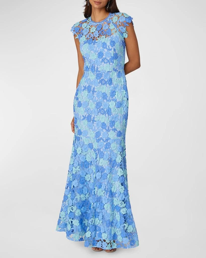 Shop Cap-Sleeve Floral Lace Trumpet Gown on Sale at BeyondStyle  Get 52%  Off Cap-Sleeve Floral Lace Trumpet Gown with Limited-Time Flash Deals,  Exclusive Discounts, and Special Offers. Enjoy Unbeatable Savings on