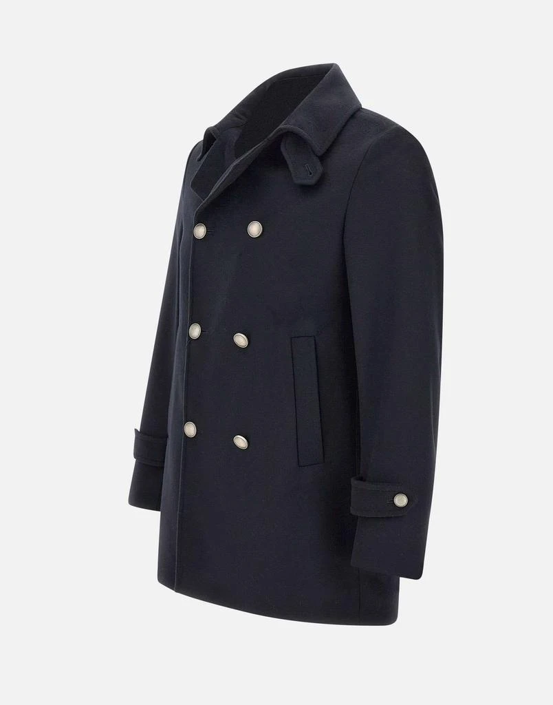 BARBA Wool and cashmere coat 4