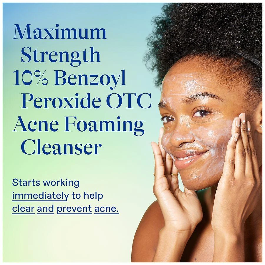 Differin Maximum Strength Acne Foaming Cleanser with 10% Benzoyl Peroxide 4