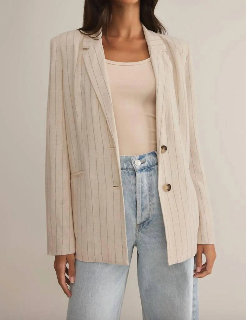 Z Supply Z Supply - Livingston Pinstripe Blazer 5