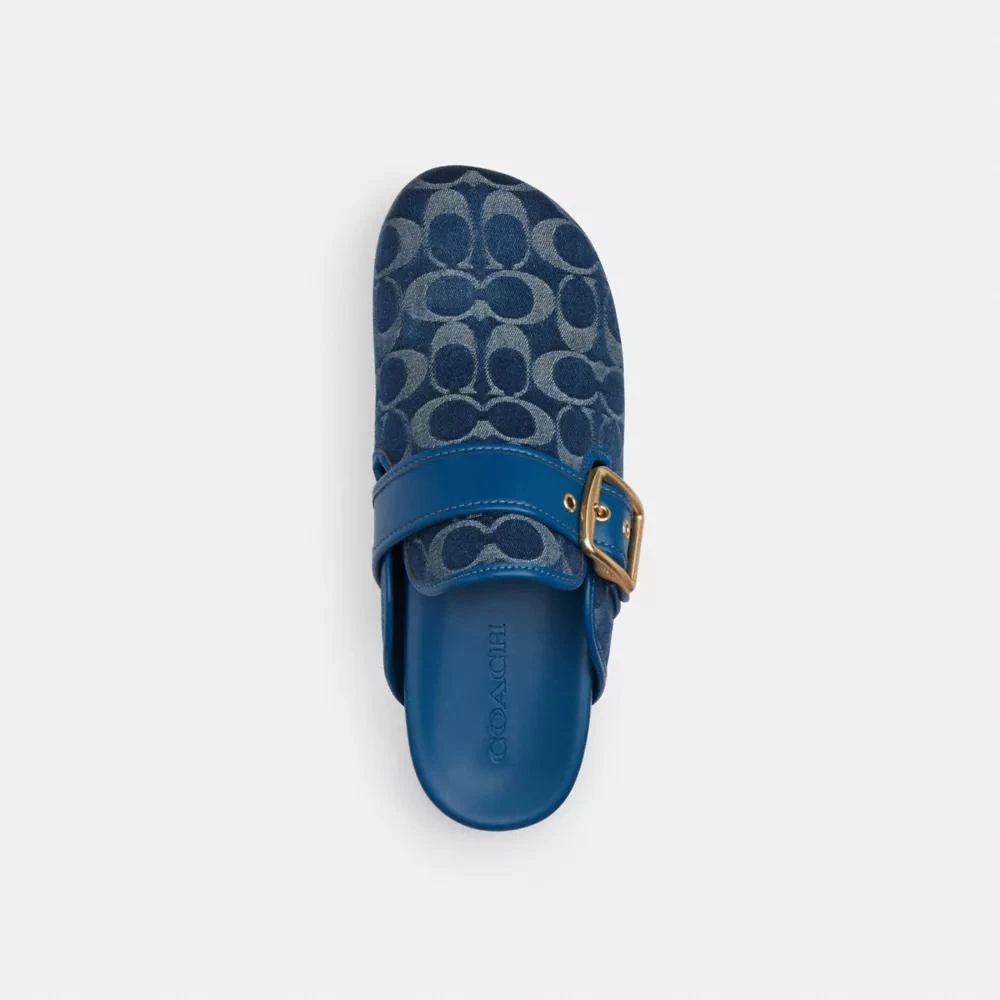 Coach Ashton Clog In Signature Denim 3