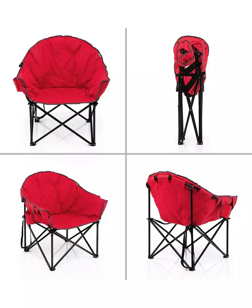 Mecale Folding Camping Moon Padded Chair with Carrying Bag 7