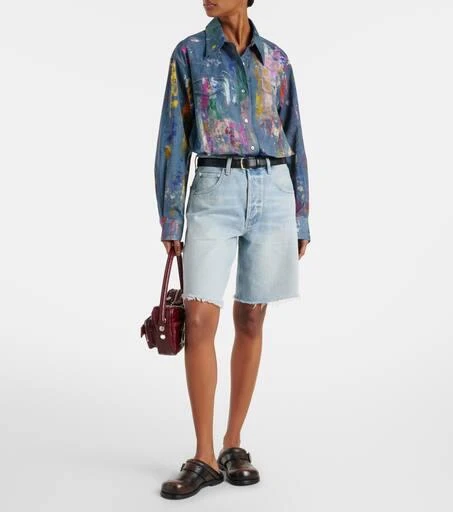 Citizens of Humanity Ayla mid-rise denim shorts 2