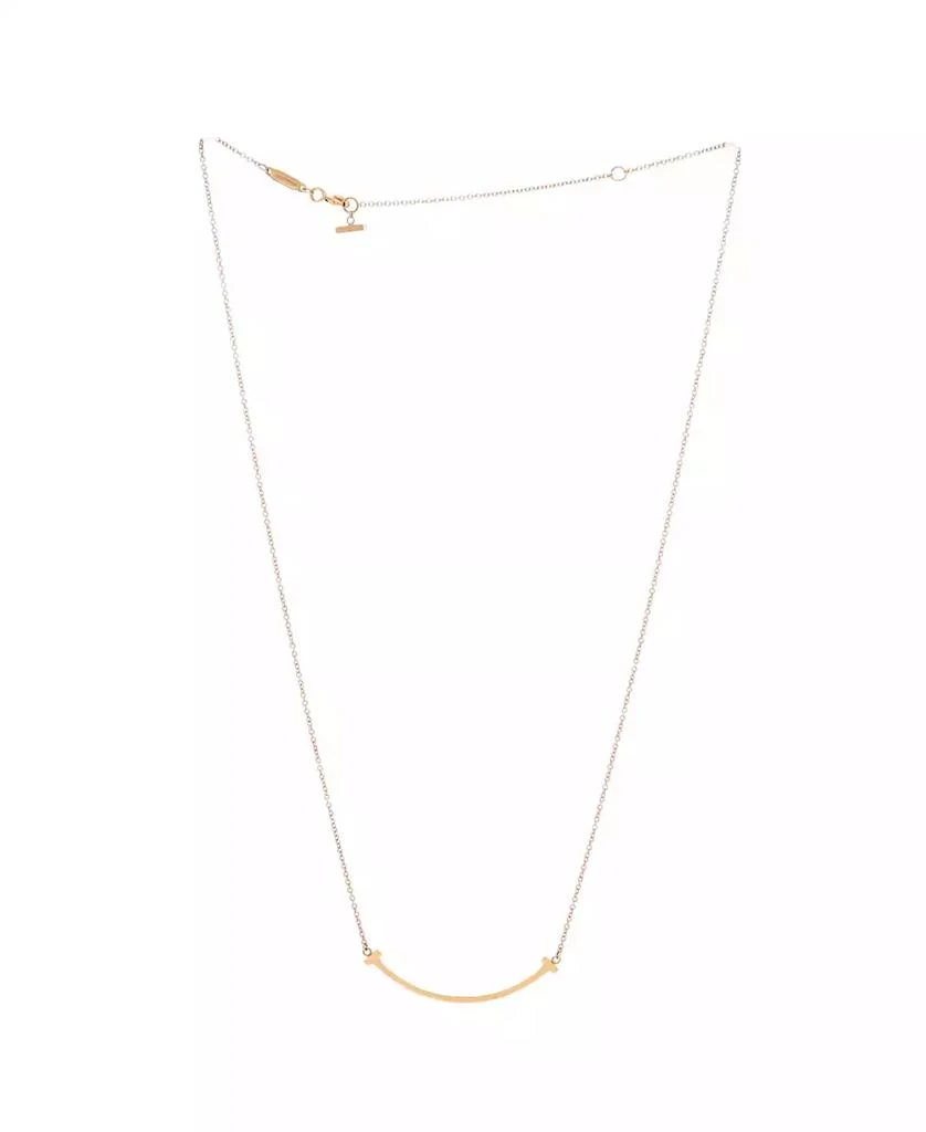 Pre-Owned Tiffany
Co T Smile Pendant Necklace 4
