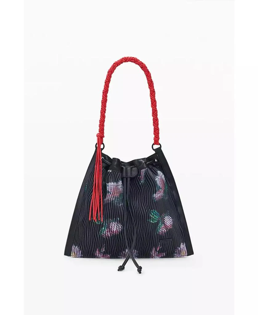 Desigual Women
s Medium backpack with floral texture