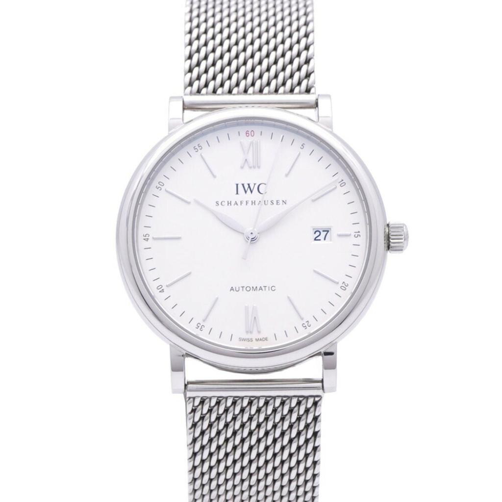 IWC Schaffhausen Iwc Stainless Steel Wristwatch (Pre-Owned)