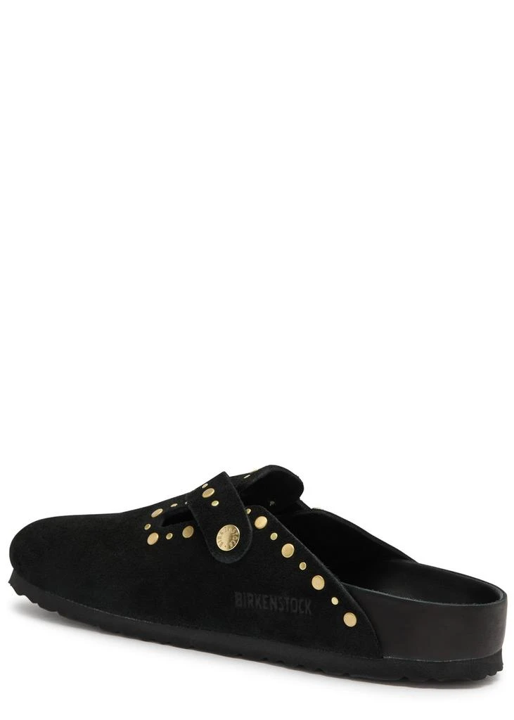 Birkenstock Boston studded suede sliders 2