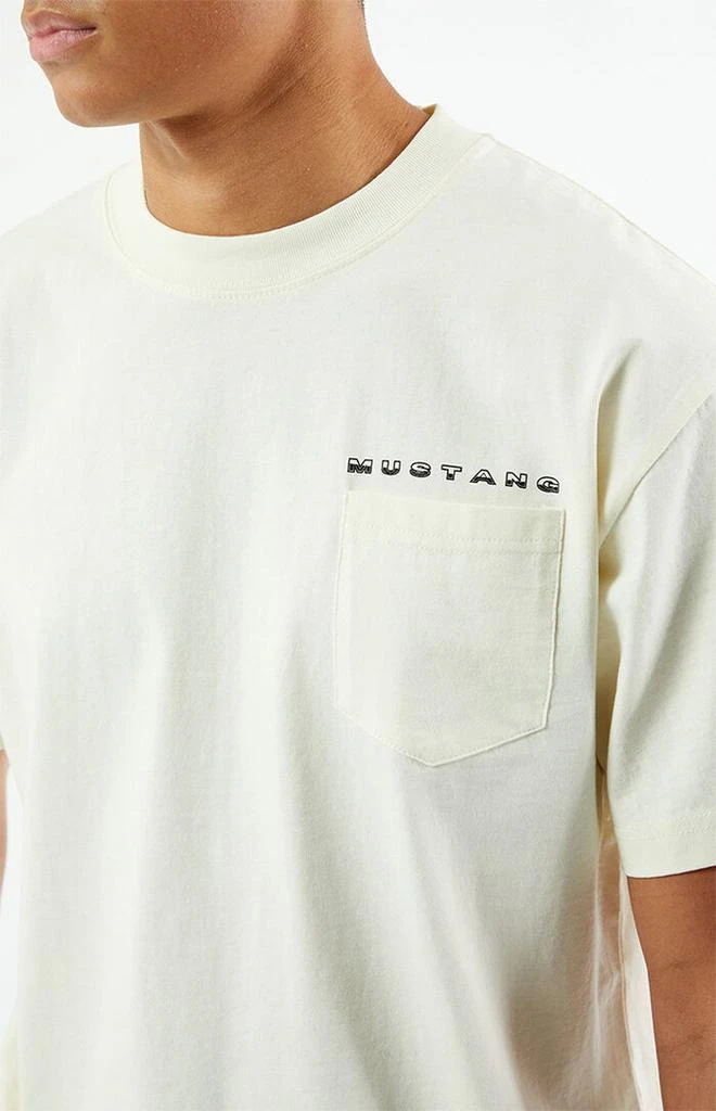 FORD Mustang Car Pocket T-Shirt 4
