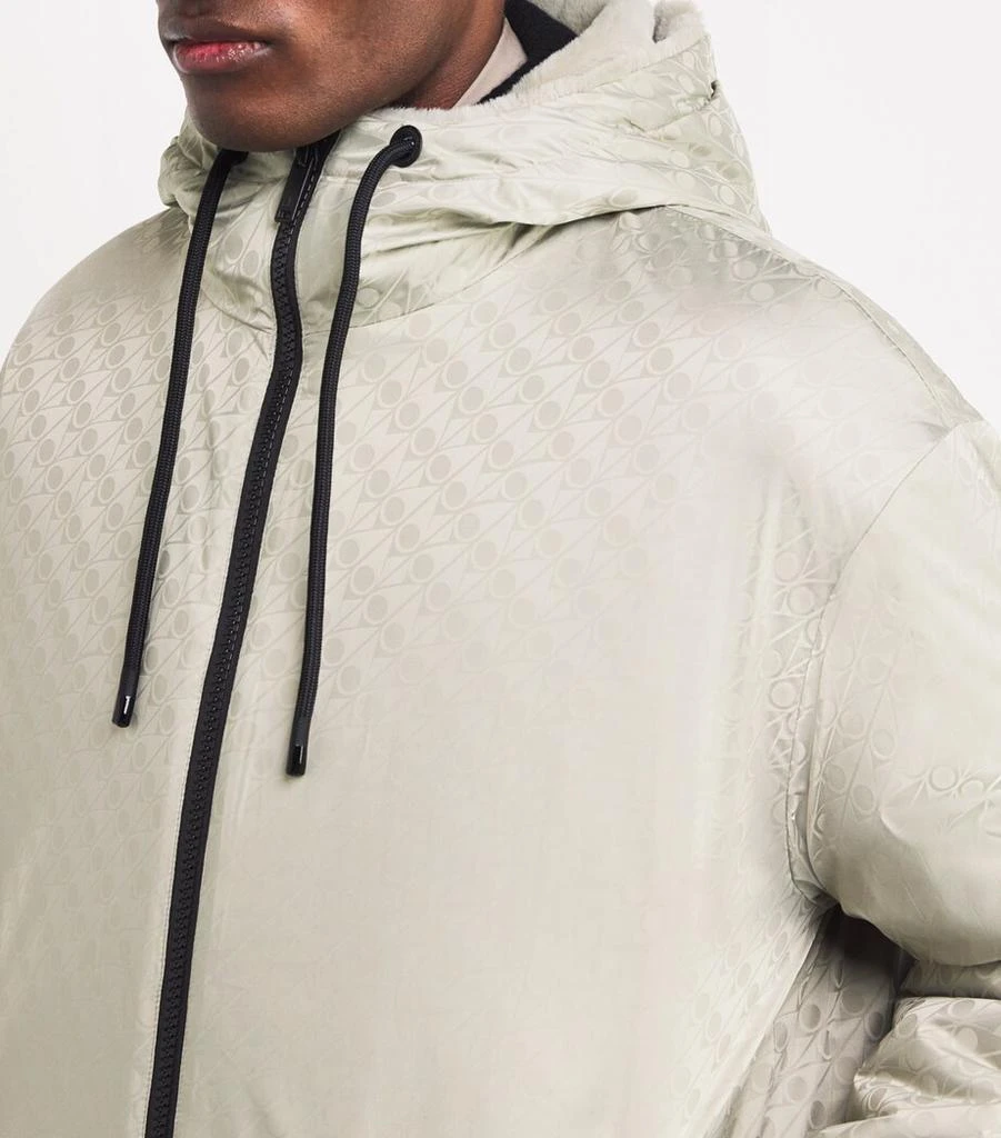 Moose Knuckles Reversible Monogram Bunny Bomber Jacket 7