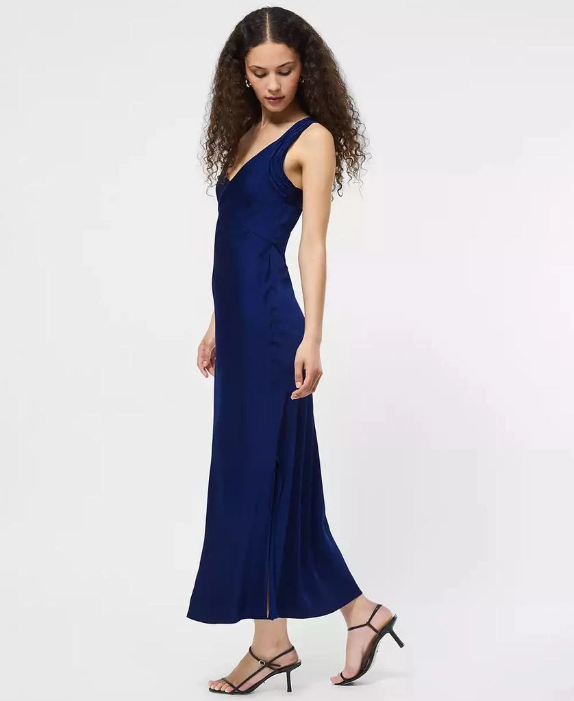 French Connection Women's Ennis Satin Maxi Dress - Royal Blue - 12 French Connection Women's Ennis Satin Maxi Dress - Royal Blue - 12