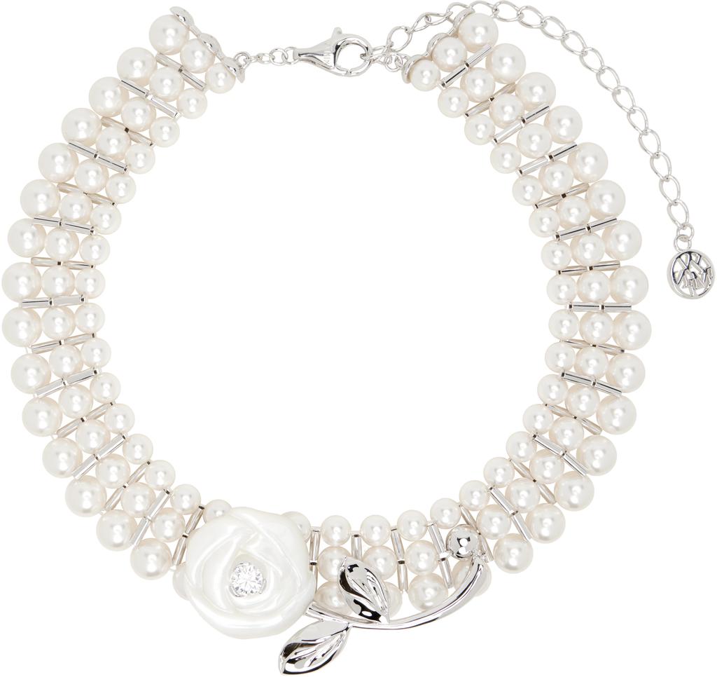 Shushu/Tong White & Silver YVMIN Edition Butterfly Braided