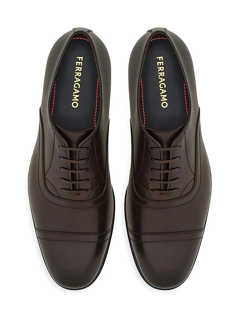 Salvatore Ferragamo Cortez Leather Oxfords 3