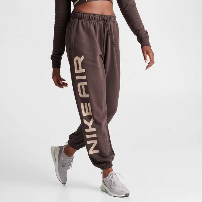 NIKE Women's Nike Sportswear Air Fleece Oversized High-Rise Jogger Pants 3