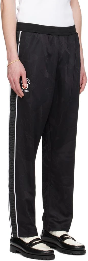 AAPE by A Bathing Ape Black Patch Sweatpants 2