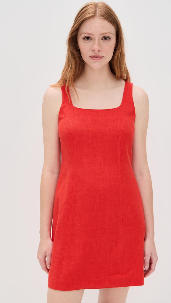 LNA Mikala Linen Dress