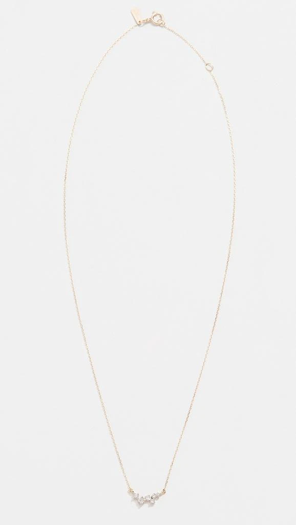 Adina Reyter 14k Gold Scattered Diamond Necklace 3