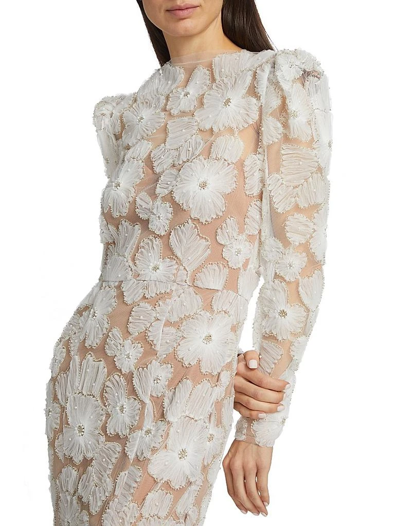 Elliatt The New Bride Darcy Embellished Mesh Gown 6