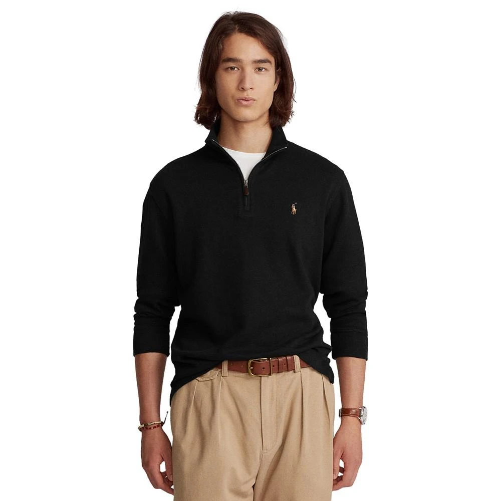 Polo Ralph Lauren Men's Estate-Rib Cotton Quarter-Zip Pullover 1