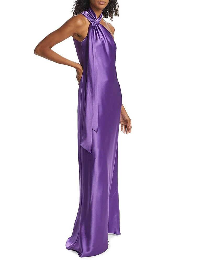 Galvan Ushuaia Satin Tieneck Gown 4