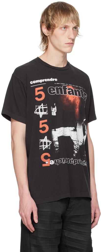 Enfants Riches Déprimés Black 'Comprendre' T-Shirt