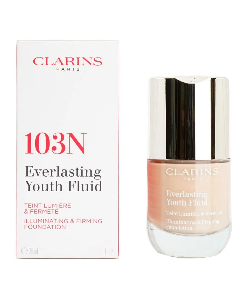 Clarins Everlasting Youth Fluid Illuminating & Firming Foundation 1 OZ - CHOOSE YOUR SHADE 8