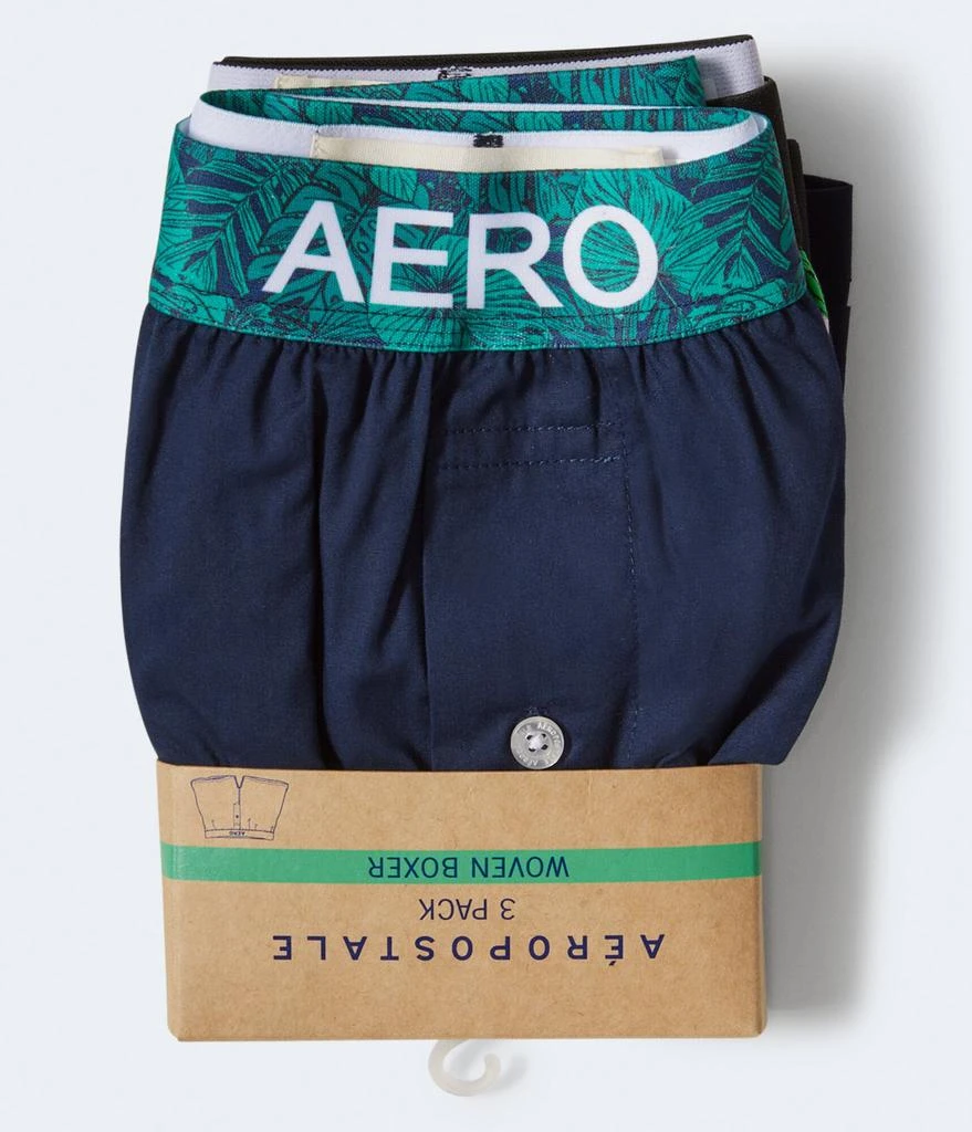 Aeropostale Fashion Woven Boxer 3-Pack 2