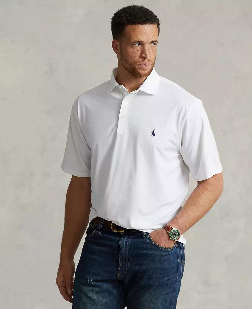 Shop Men's Big & Tall Performance Stretch Jersey Polo Shirt