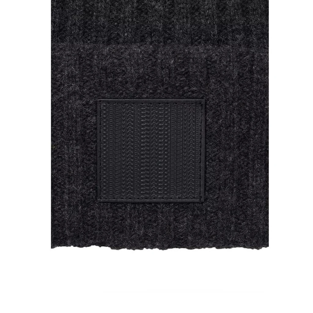 Marc Jacobs Marc Jacobs The Ribbed Dark Grey Beanie 4
