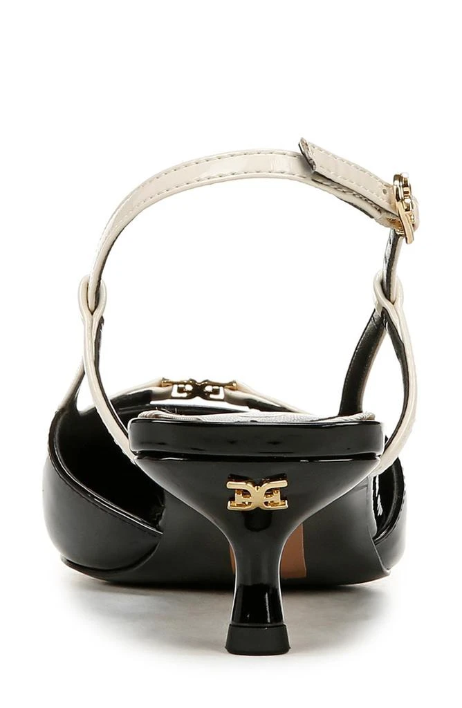 Sam Edelman Toni Slingback Pointed Toe Kitten Heel Pump 7