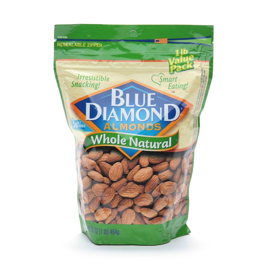 Blue Diamond Almonds Whole Natural