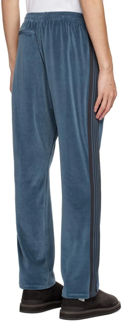 Needles Blue Narrow Track Pants 3