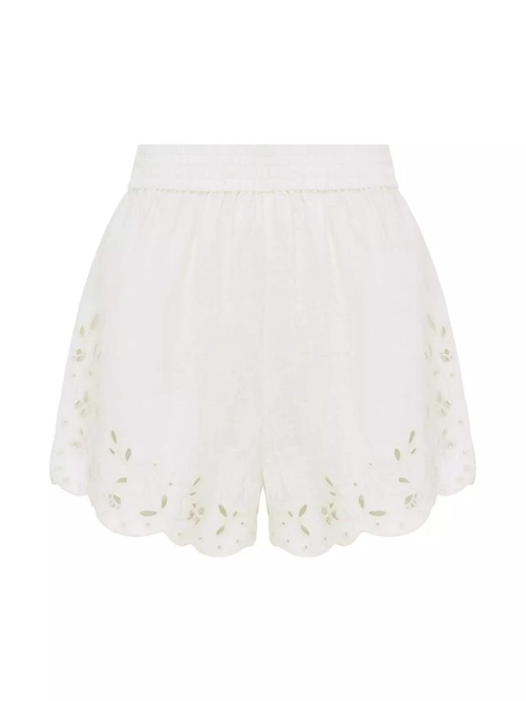 Peony Memoir Cover-Up Shorts 1