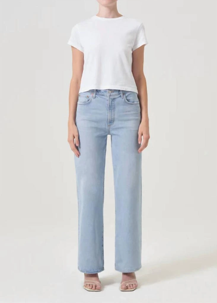 AGOLDE Agolde - Harper Trouble Straight Jeans 1