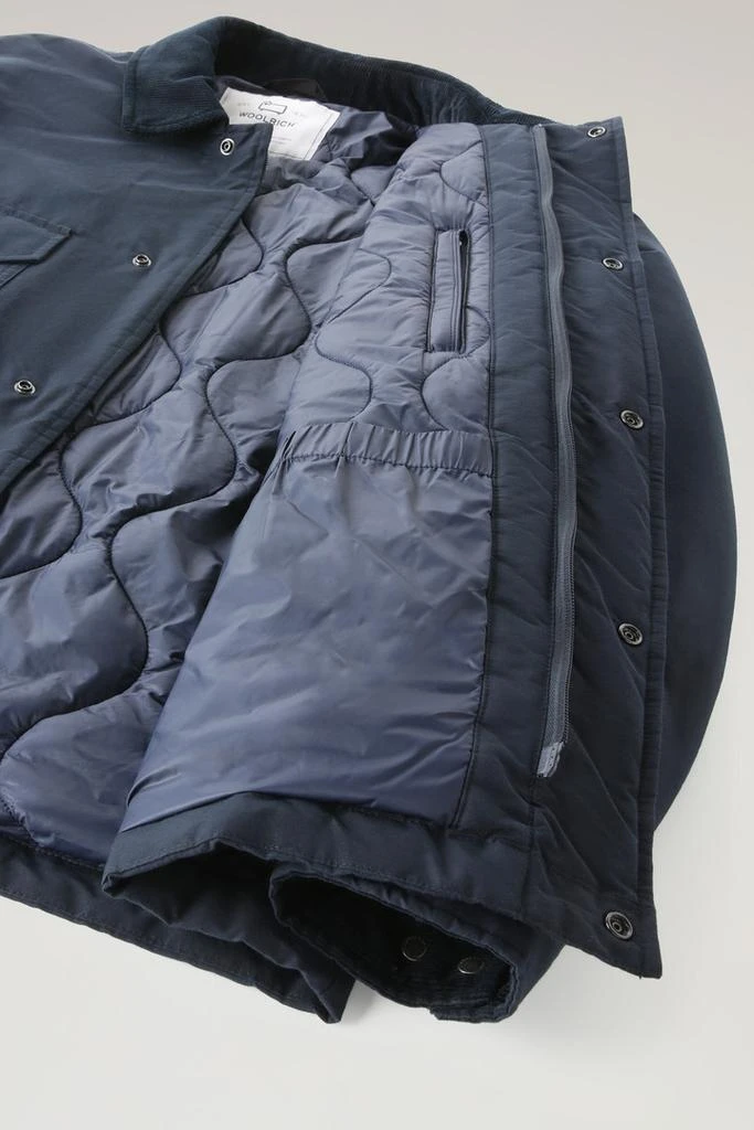Woolrich Work Duster Jacket in Eco Ramar - Men - Red 5