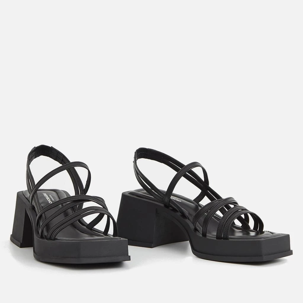 Vagabond Vagabond Hennie Strappy Leather Block Heeled Sandals 3