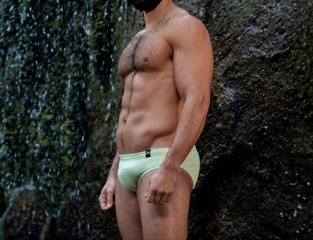 Abreu Clothing Abreu Clothing - Men's Mint Slim Swim Brief 5