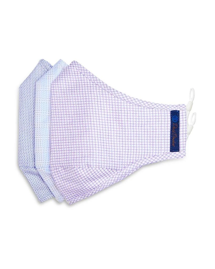 David Donahue Comfort Patterned Face Masks, Set of 3 1