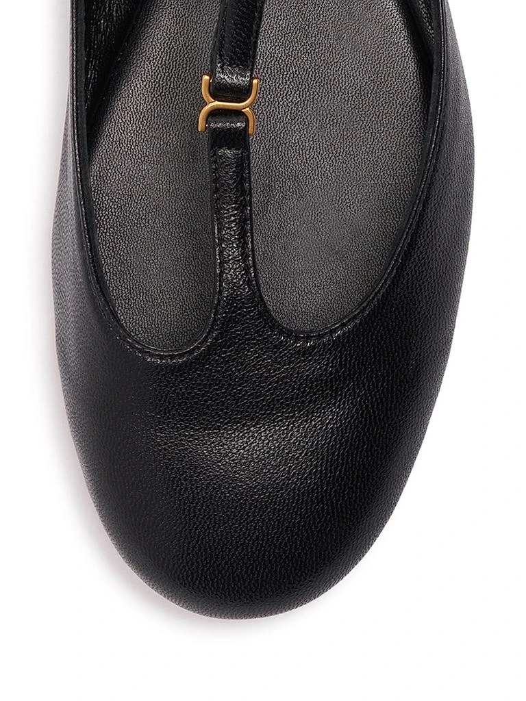 Chloé Marcie Leather Ballerina Flats 4