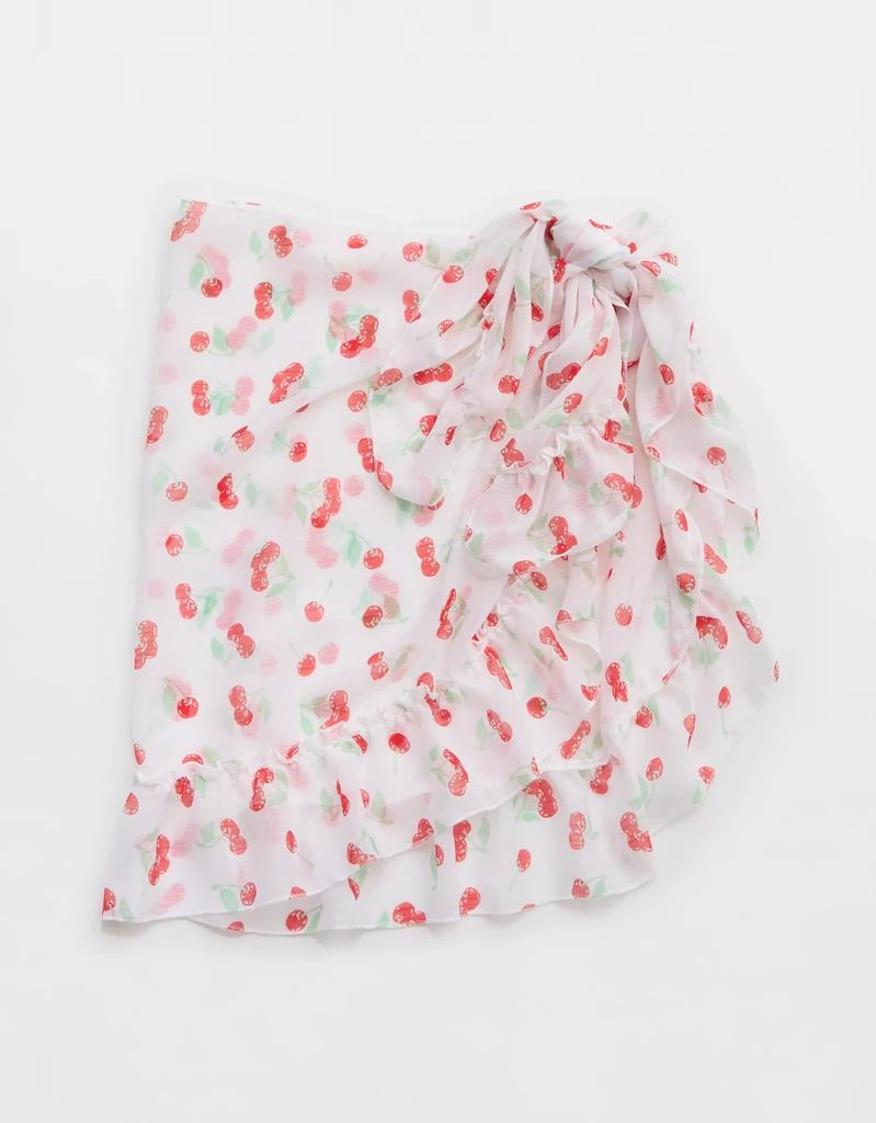 Aerie Aerie Chiffon Ruffle Mini Sarong 3