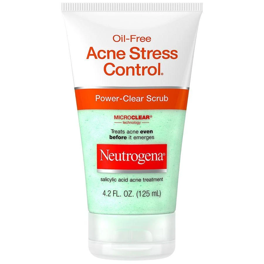 Neutrogena Oil-Free Acne Stress Control Power-Clear Scrub 1