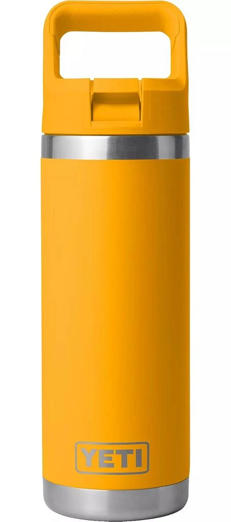 YETI YETI 18 oz. Rambler Bottle with Color-Matched Straw Cap 1