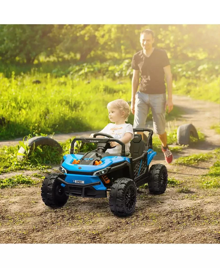 HONGGE 12V Kids Electric Ride On Truck with Suspension 2