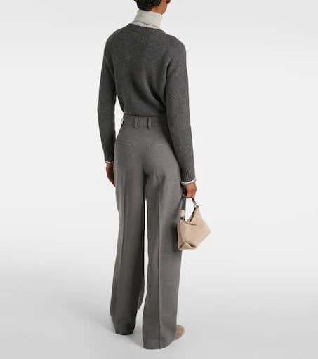 Brunello Cucinelli Wool wide-leg pants 3