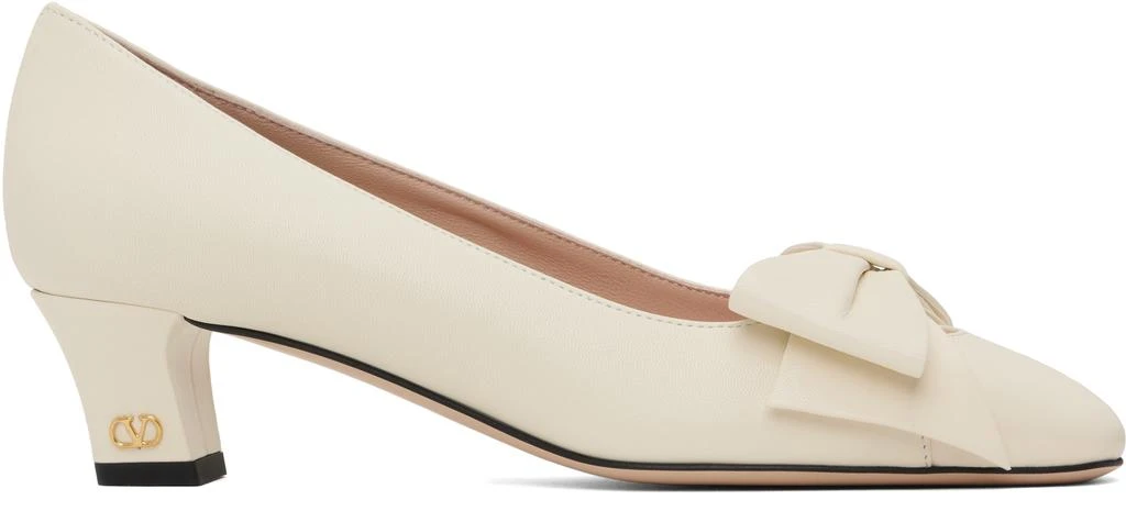 Valentino Off-White Bowow Heels 1