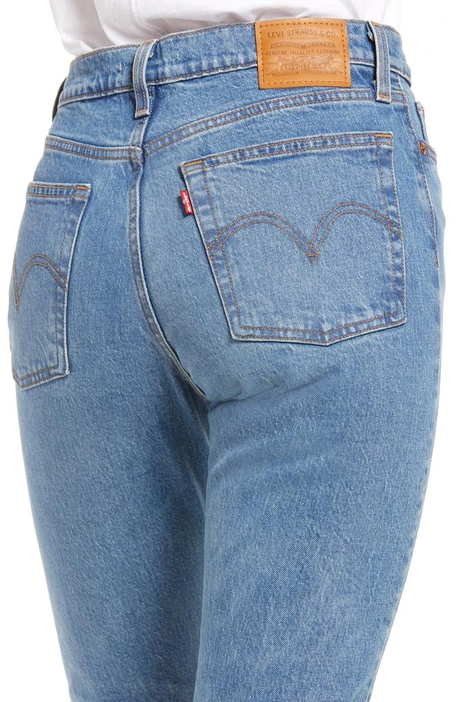 Levi's Wedgie Icon Fit High Waist Straight Leg Jeans 4