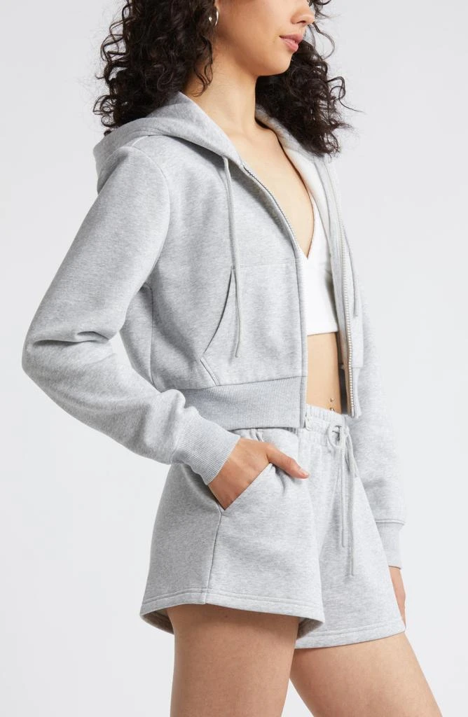 BP. Crop Zip Fleece Hoodie 4