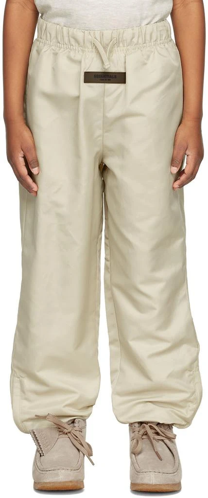 Essentials Kids Beige Track Pants 2