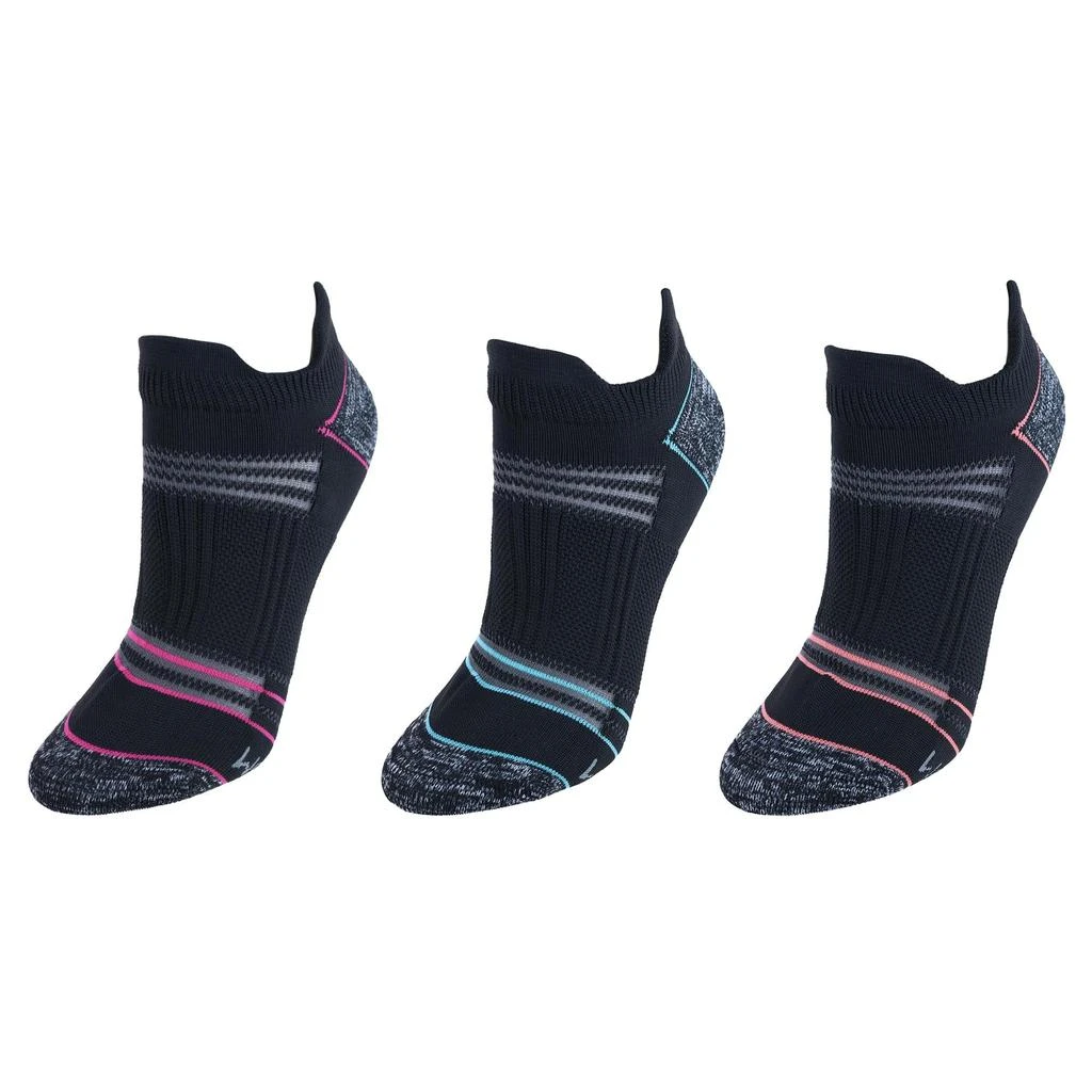 The Loom Women's Premium Seamless No Show Tab Socks (3 Pack) 5