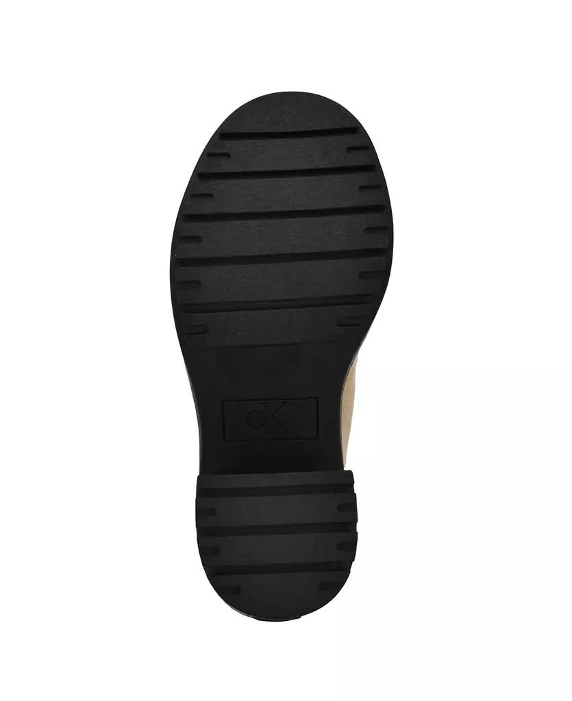 Calvin Klein Women's Fayth Block Heel Lug-Sole Booties 5