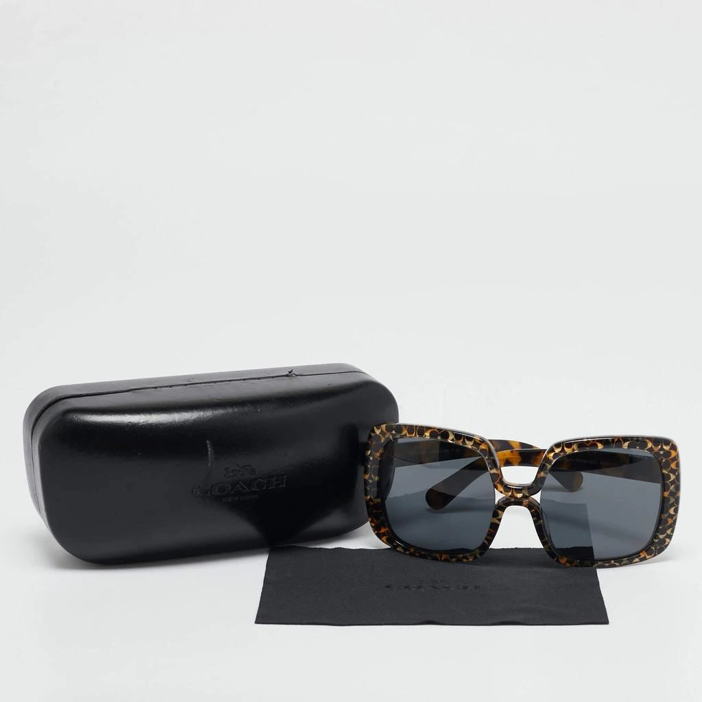 Shop Coach Tortoise Brown/Black 551987 Spotty Oversized  display picture 2